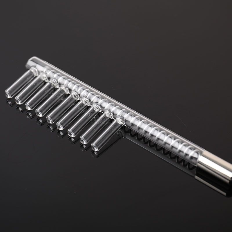 Набор из 4/7 шт., высокочастотный электрод для лица, насадка для стеклянных трубок