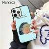 Hedgehog Phone Case Cover For iPhone 17 Air 16 15 plus 11 12 13 14 pro max  coque