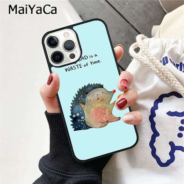 Hedgehog Phone Case Cover For iPhone 17 Air 16 15 plus 11 12 13 14 pro max coque