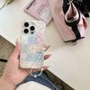 Блестящая звезда из блесток IMD чехол-браслет задняя крышка для iphone 15 13 pro max 14 16 promax мультяшный чехол для телефона conque
