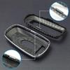 Carbon Fiber Car Key Fob Cover Case Chain Compatible with Ford F-150 Raptor Explorer Escape Fusion Bronco Sport Edge Lincoln Corsair Nautilus