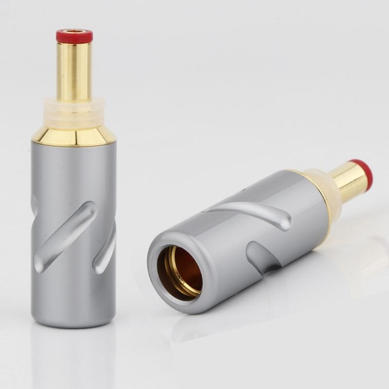 for Monosaudio DC2.1G DC2.5G- Connector Jack DC25G 24K Gold-plated DC Female Power Plug For Audiophile Applications