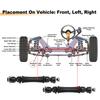 UXCELL K700432 Комплект втулок стабилизатора в сборе для Chevy Silverado, GMC Sierra, Yukon