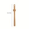 [Elegant Shoe Cue] Magnetic 50cm Wooden Shoe Cue with Base | Elegant Beech Wood Long-Handled Shoe Remover, Ideal for Home and Professional Use