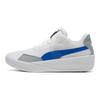 Puma Clyde All Pro Team Кроссовки с круглым носком на шнуровке, амортизирующие, нескользящие, прочные, низкие, для баскетбола, унисекс, белые, серые, синие 195509-06