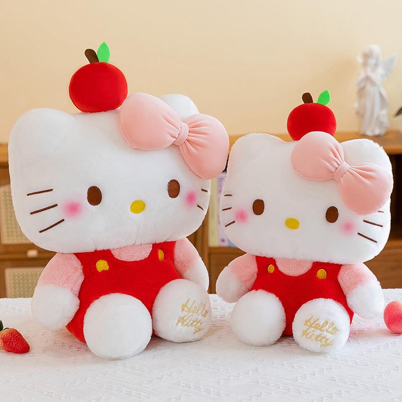 Плюшевая игрушка Apple Kt Cat, большая, мультяшное чучело животного, подарок для детей, девочек