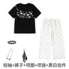 Hip Hop Dance Outfit Boys Street Performance Costume Short Sleeve Cotton Set With Accessories