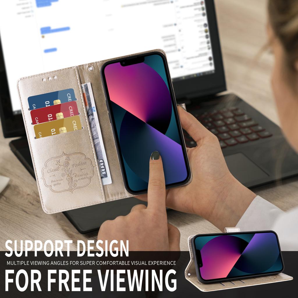 For Huawei Nova 14 Ultra 5G Leather Case Butterfly Floral Imprint Wallet Stand Cover