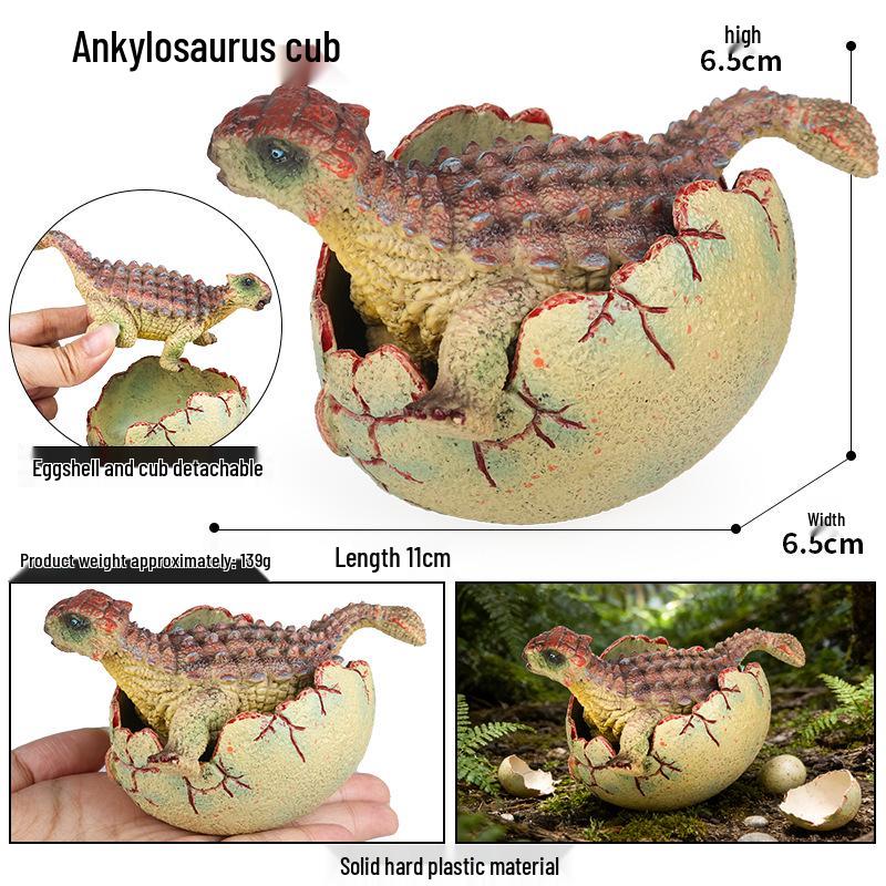 Dinosaur & Dragon Plastic Toy Set: Mythical Animal Figures for Kids