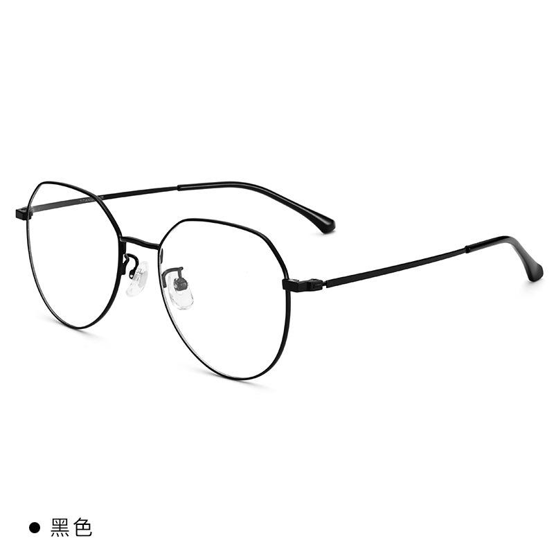Сверхлегкая ретро-оправа для очков для женщин, может быть оснащена модной круглой оправой для очков с большим лицом для мужчин 89180