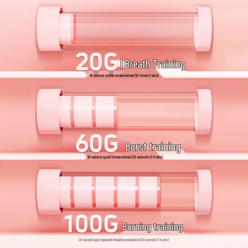 Регулируемая гантель для развития силы корпуса и увеличения жизненного объема легких