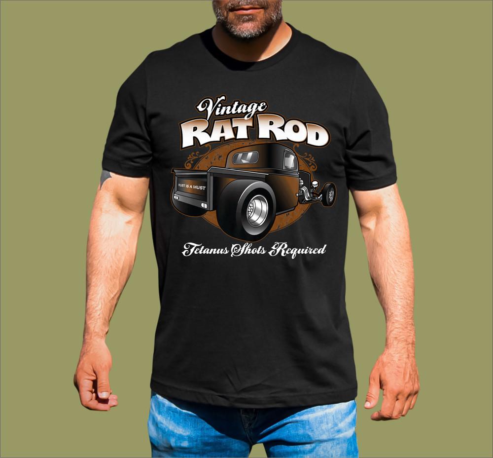 VINTAGE RAT ROD T-SHIRT Unisex T-Shirt