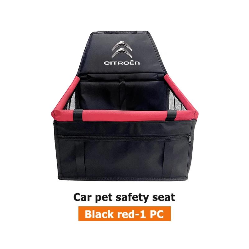 POOR1 Pet Dog Car Carrier Seat Safety Basket Folding Hammock Pet Bag For Citroen Jumper Celysee Cactus Picasso Aircross Saxo Grand