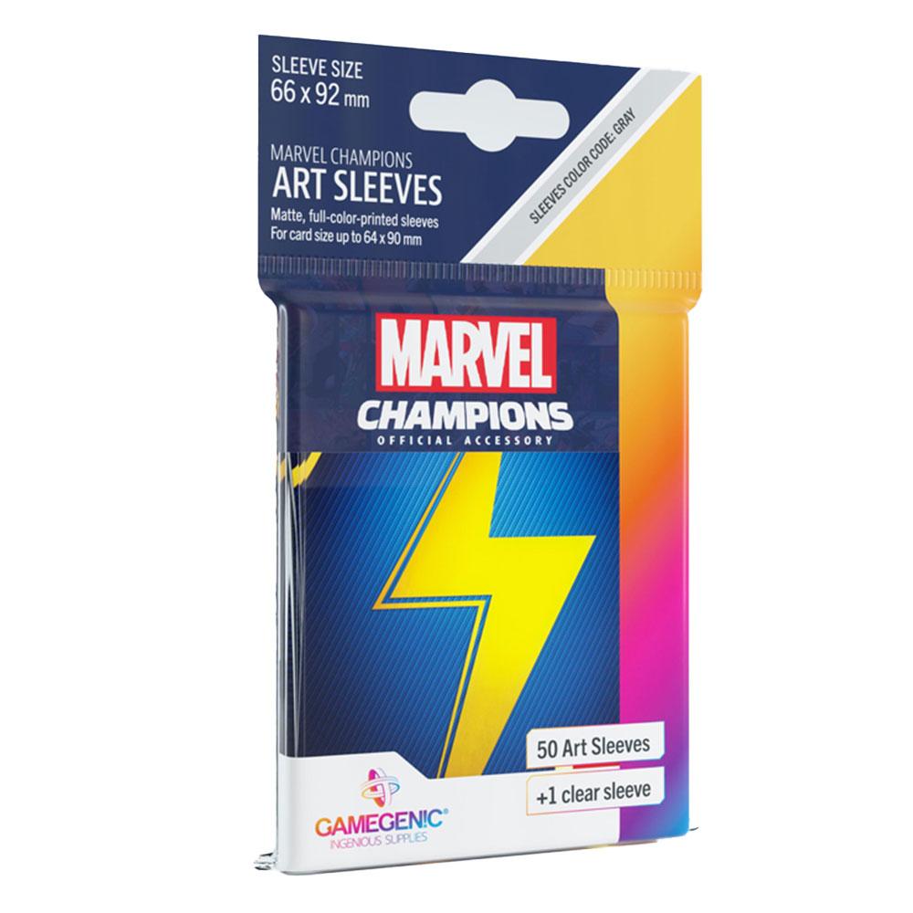 Художественные конверты Gamegenic Marvel Champions (Мисс Марвел)