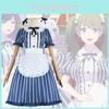Элегантный аниме косплей костюм 2024 лето свежий милый стиль полиэфирное волокно