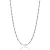 Pt999 Pure Platinum Screw Necklace 40cm Width Mint Certification Mark Platinum Chain [SPERANZA] 1.5mm Women's