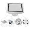 Square Shape Shower Drain 304 Stainless Steel Waste Gate Durable Bathroom Drain  Bathroom