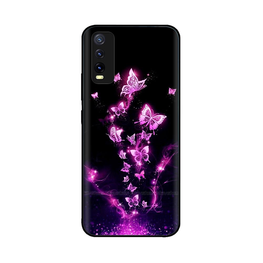 Для Vivo Y20 Y20i Y20a Y20s Vivo Y11s Y12s Чехол для телефона Милый Защита камеры Задняя крышка Для Vivo Y20 2021 V2027 Силиконовые Fundas