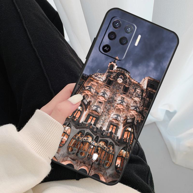 Casa Batllo Барселона Испания Чехол Для Oppo A40 A60 A80 A5 Pro A15 A16 A17 A57 A77 A94 A74 A54 A76 A96 A18 A38 A58 A78 A98
