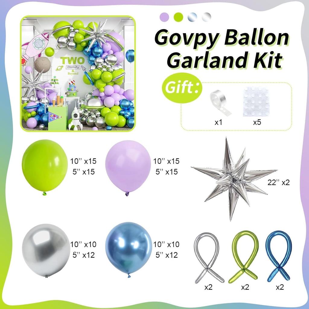 Набор для арки из воздушных шаров для вечеринок: Идеально для юбилеев, дней рождения, свадеб и открытий магазинов