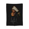 MJ Pop Rock Disco  Velvet Throw Blankets Blankets for Home Outdoor Lightweight Bedspread,