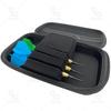 PU & EVA Carrying Dart Case with Velvet Lining for Tips Shafts Flights & Accessories-Durable Customizable BH75