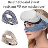 Universal VR Cover Face Pad - Breathable Sweatproof Cushion for Oculus/Meta Quest 2/3, Anti-Fog Comfort Replacement Foam Set