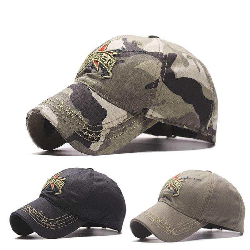 New military fans outdoor leisure mountaineering visor cotton camouflage baseball cap, three-dimensional embroidery cap