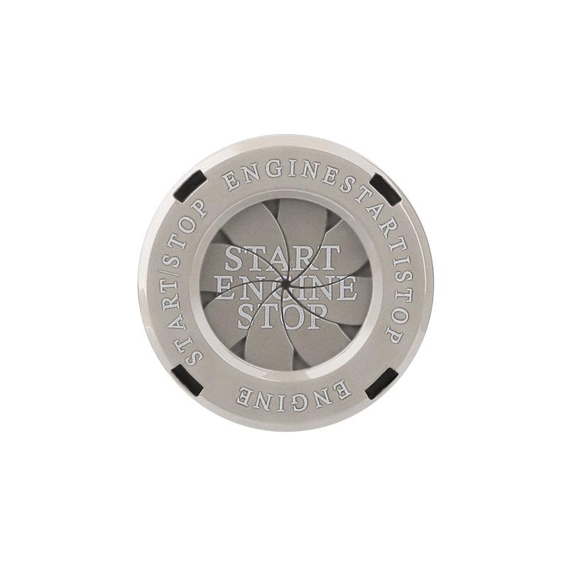 Car Interior Modification One-button Start Button Ignition Switch Rotating Protective Cover Motorcycle Start Ring