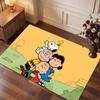 Snoopy Peanuts Rug Soft Thick Non Slip Floor Carpet for Bedroom Living Room Home Decor