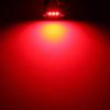 PHINLION 578 LED Light Bulbs, Super Bright 3030 6-SMD Festoon 41mm 42mm 211-2 212-2 LED Bulbs for Car Interior Map Dome Trunk Courtesy Lights, Red (4
