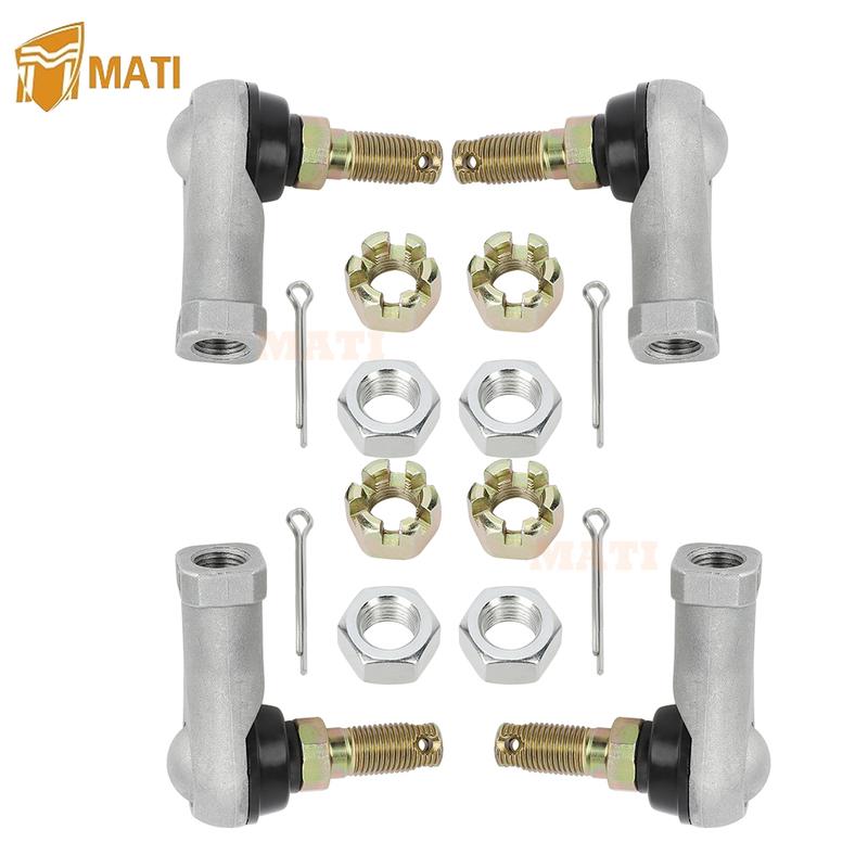 MATI Наконечник рулевой тяги 2 комплекта Комплект для Yamaha Big Bear 250 400 Bruin 250 350 Grizzly 350 400 450 Kodiak 400 450 Wolverine 350 450