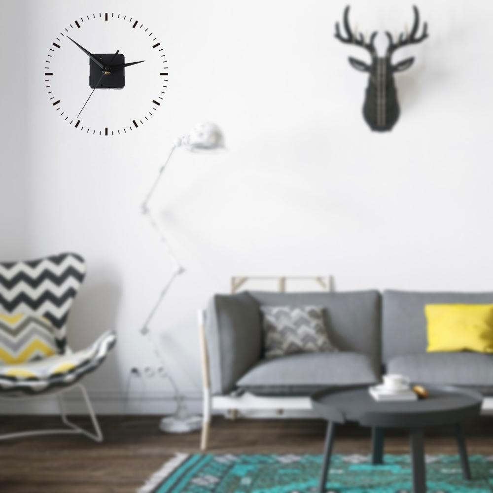 Mute Cross-stitch Accessories Pendulum Parts + Hands Repair Replacement Clock Movement Mechanism