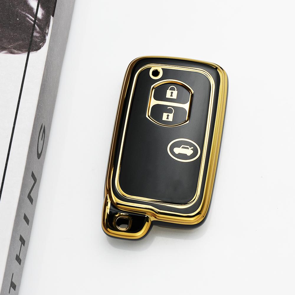 Auto Keyless Shell Holder 2 3 4 Buttons Car Key Case Cover for Lexus LC 200 for Toyota Land Cruiser Prius 30 Alpha Aqua Auris