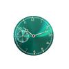 37mm Sterile Black White Blue Green Watch Dial Green Luminous Fit ETA 6497 SEA-GULL3600 Watch Parts Accessories