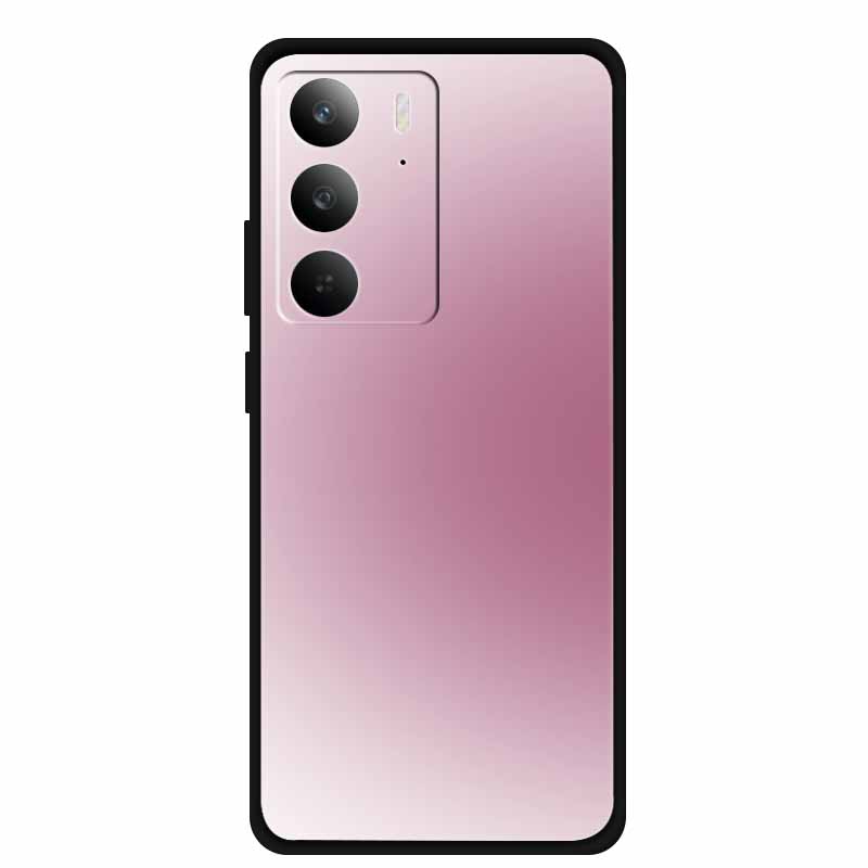 Чехол для Realme C75 RMX3941 C75X 4G Задняя панель Мягкий Силикон Цветной Роскошный ТПУ Чехол для Телефона C 75 Девичий Бампер Фиолетовый Градиент