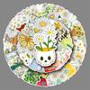 50 Pictures of Little Daisy Doodle Personality Cartoon Small Fresh Flowers Creative DIY Mobile Suitcase Stickers