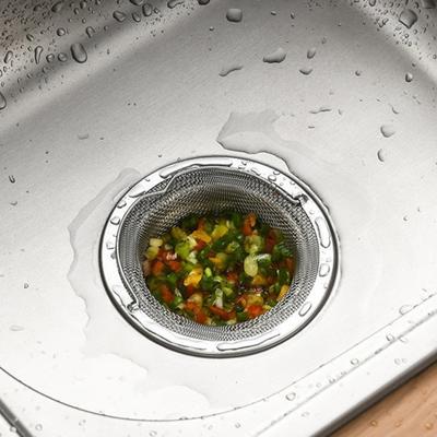Фильтр для раковины с ручкой, прочный многоразовый фильтр для кухонной мойки из нержавеющей стали, сито для бытовой техники