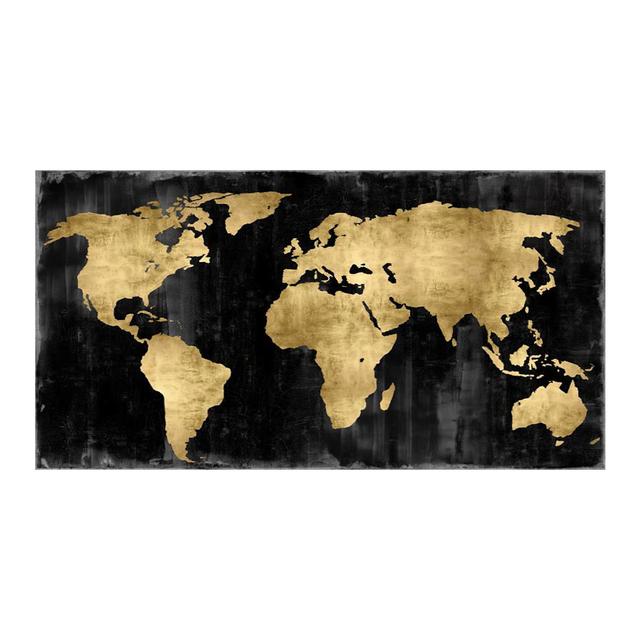 World Map Poster Canvas Painting Picture Print Cuadros Art Decoration Mural For Modern Home Living Room Wall Decor No Frame