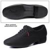 Men's Breathable Mesh Dance Shoes with Soft Rubber Sole