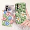 Чехол для Samsung Galaxy A36 5G A16 A26 A56 Милый Мультяшный Панда Чехол Мягкий ТПУ Чехол для Телефона Для Samsung A16 A 26 36 Galaxy A56