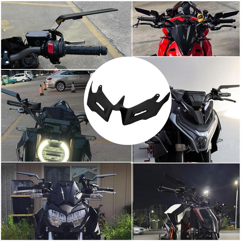 Переднее крыло мотоцикла Крылья мотоцикла Передний ветровой плавник мотоцикла Крыло мотоцикла Передний обтекатель Аэродинамические крылышки мотоцикла