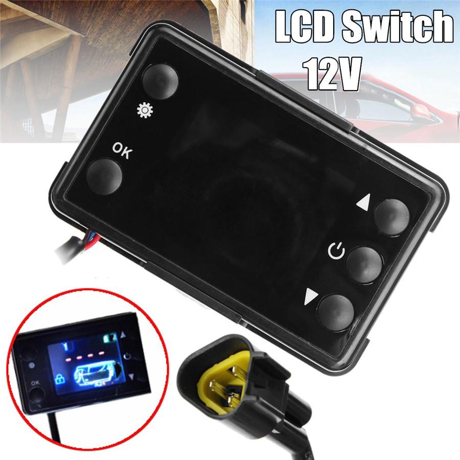 12V LCD Monitor Parking Heater Controller Switch For Car Track Air Diesel Heater