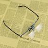 2x Head-mounted Clip On Eyeglass Magnifier Hd Acrylic Optical Lens Detachable Multifunctional Loupe