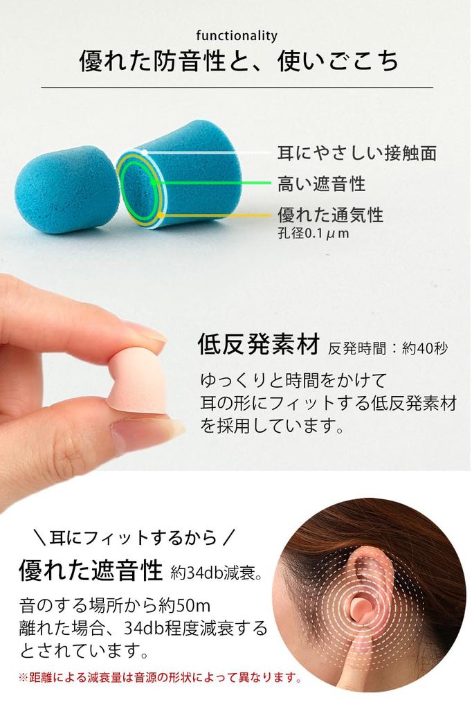 by sleep Wawalag Earplugs for Live Sound Sleep [Recommended instructors] Sleeping, Soundproofing, Airplanes, Performances, Children, Hyperacusis,