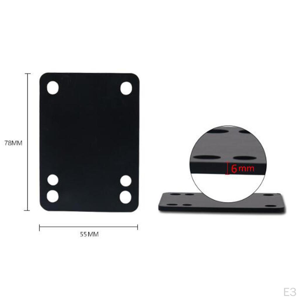 1 пара подставок для лонгбордов, амортизатор для скейтборда, монтажное оборудование для грузовиков, для взрослых и детей, для улицы