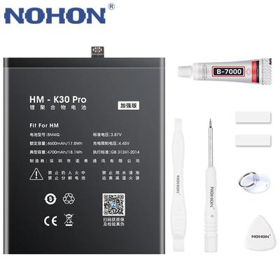 Сменный аккумулятор NOHON для Xiaomi Mi 8 9 SE POCO F2 Pro Redmi 3 3S 3X 4X K20 K30 K30i Pro 4A 5A 7 8 8T