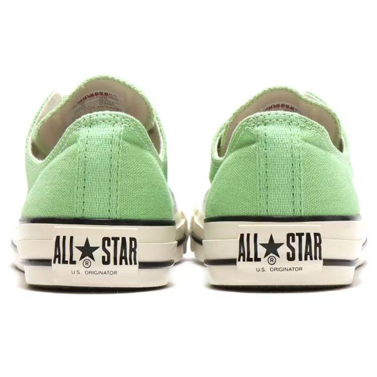 Converse Кеды All Star Ox с низким верхом из парусины, унисекс, неоново-зеленые 1SD044