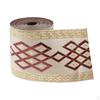 1 Roll 5m Jacquard Ribbon For Dress Clothes Bag 8cm / 6cm Wide
