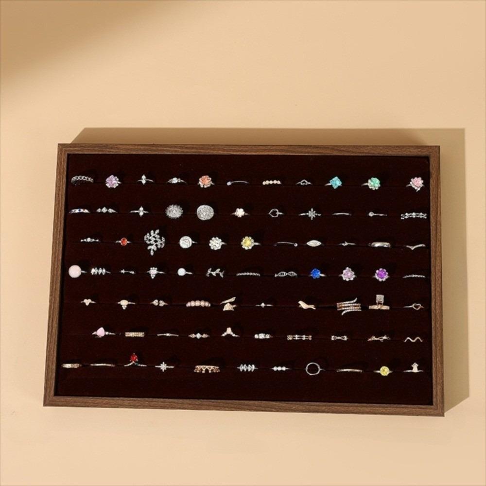 Flat Bottom Jewelry Display Tray Stackable Bracelets Storage Organizer  Trinket